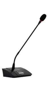 Micrófono delegado para sistema de conferencias inalámbrico