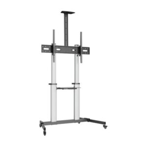 SOPORTE DE SUELO INCLINABLE CON RUEDAS MIN. 200×200/ MAX. 1000×600/ INCL. -10º/+5º/ 100KG