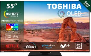 TV 55″ 55QV3463DG UHD QLED STV TOSHIBA