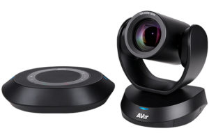 CÁMARA PROFESIONAL Y ALTAVOZ CON MICRÓFONO USB PTZ AVER